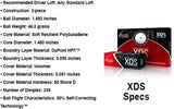Polara XDS - Extra Distance & Spin - 50% Self Correcting Golf Balls