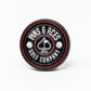 Pins And Aces Golf Pop Out Medallion Ball Marker - Black