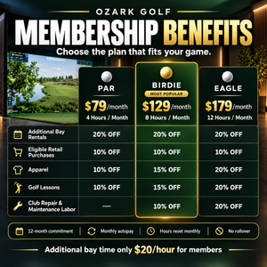 Ozark Golf Play More Save More Memberships