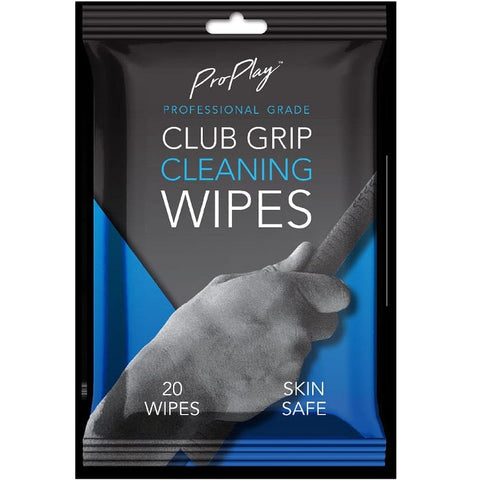 Club Grip Cleaning Wipes - Unscented - 20 Wipes