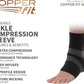 Copper Fit Pro Series Ankle Compression Sleeve