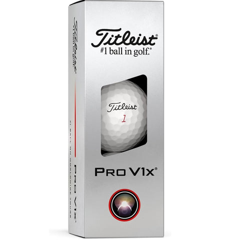 Titleist Pro V1x Golf Balls - Sleeve