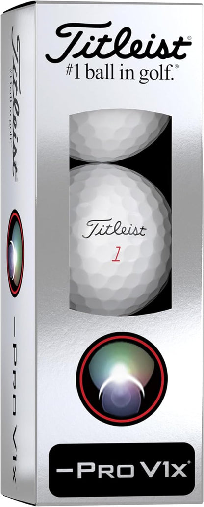 Titleist -Pro V1x Left Dash Golf Balls