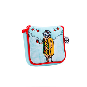 Pins And Aces Golf Chicago Dog - Mallet Putter Cover