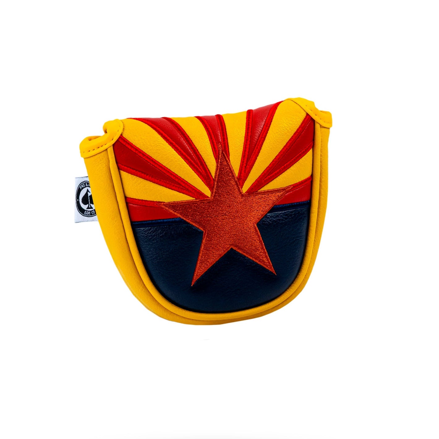 Pins And Aces Golf Arizona State Tribute - Mallet Putter Cover