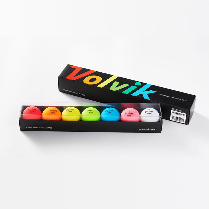 Volvik Rainbow Vivid 7 Ball Gift Pack