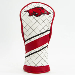 Team Golf Arkansas Razorbacks Striped Quilted Fairway Headcover