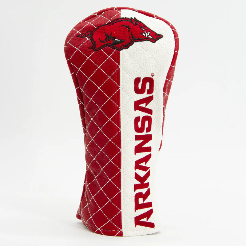 Team Golf Arkansas Razorbacks Split Quilted Fairway Headcover