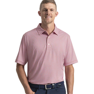 Footjoy Stellar Lisle Mens Polo Golf Shirt With Razorback Logo
