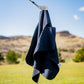 Pins And Aces Golf Magnetic Towel - Black