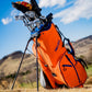 Pins And Aces Golf Player Preferred™ Golf Bag - Orange Crush