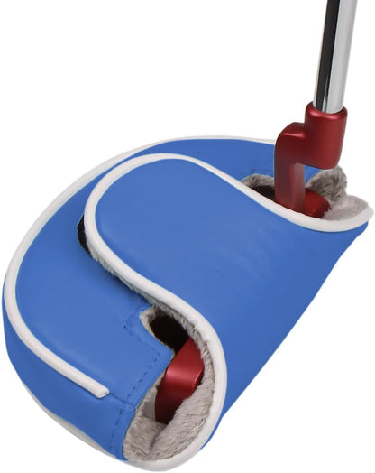 Sahara No-Logo Synthetic Leather Mallet Putter Headcover