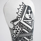 Pins And Aces Golf White Out Queen of Spades - Fairway Cover