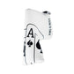 Pins And Aces Golf White Out Ace of Spades - Blade Putter Cover