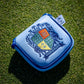 Pins And Aces Golf Coat of Arms - Mallet Cover