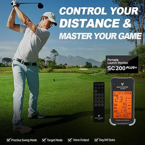Swing Caddie SC200 Plus Golf Launch Monitor