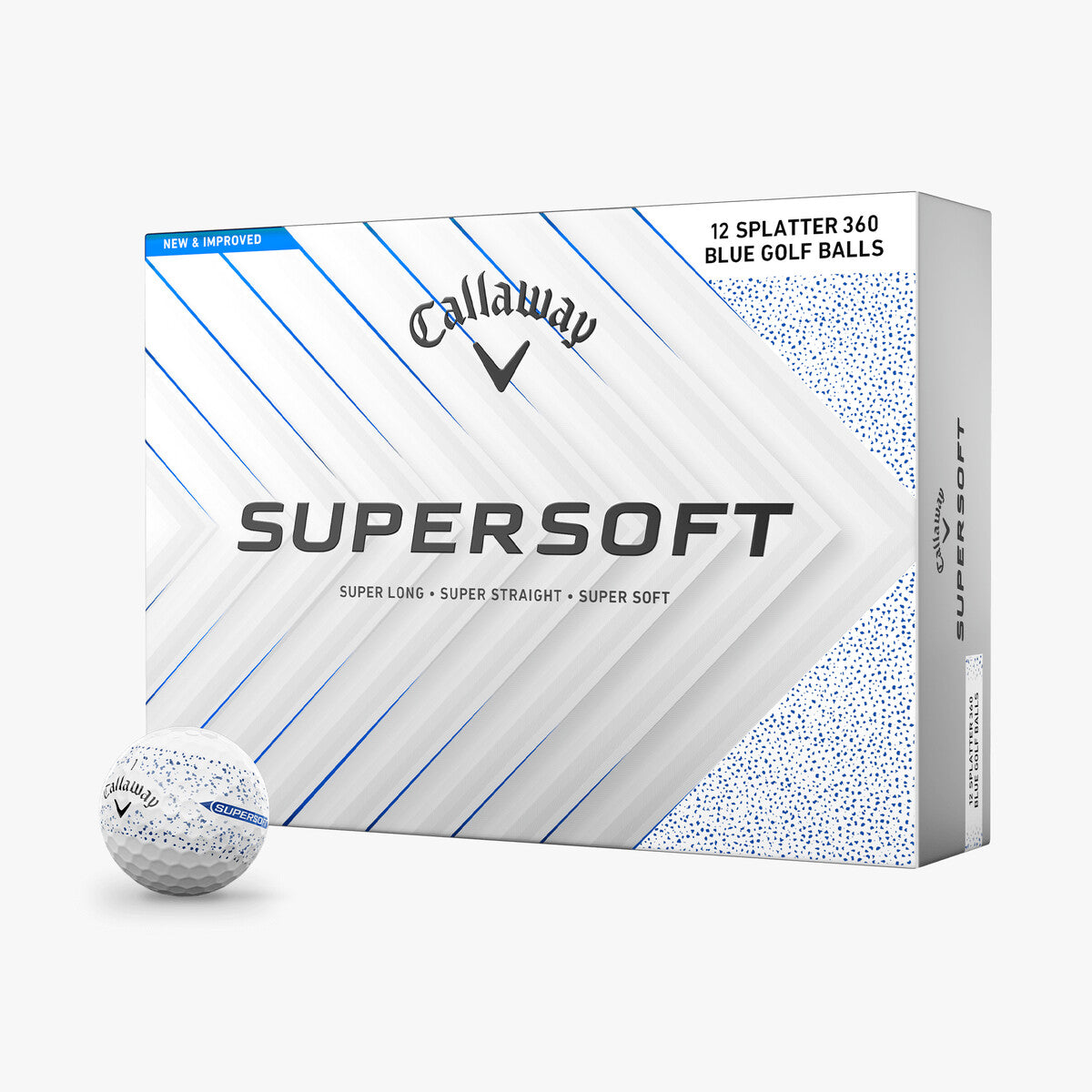 Callaway Supersoft Splatter 360 Golf Balls