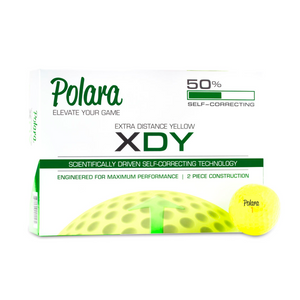 Polara Golf Yellow XD Extra Distance - One Dozen Golf Balls
