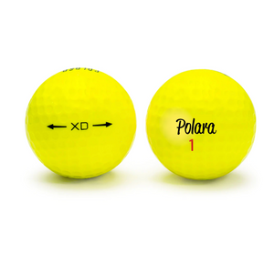 Polara Golf Yellow XD Extra Distance - One Dozen Golf Balls