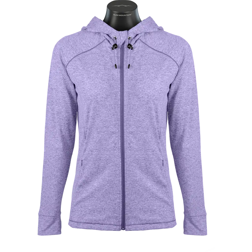 Sun Mountain Golf Women's Second Layer Hooded Jacket