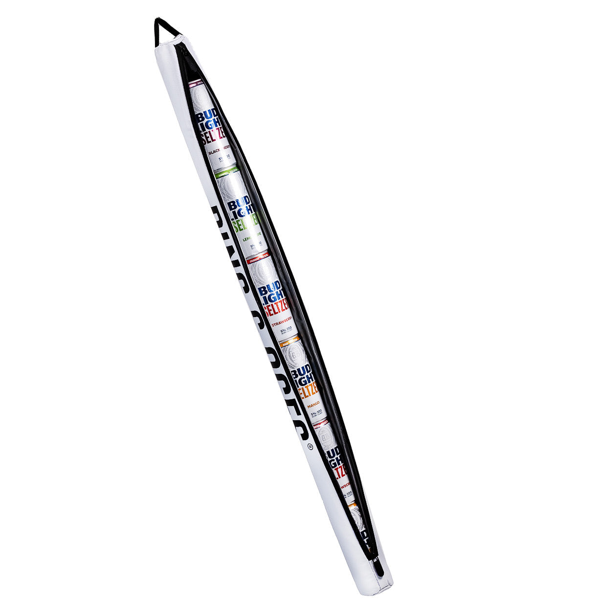 Pins And Aces Golf Seltzer Sleeve - White