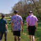 Shank It Golf Purple Paint Polo