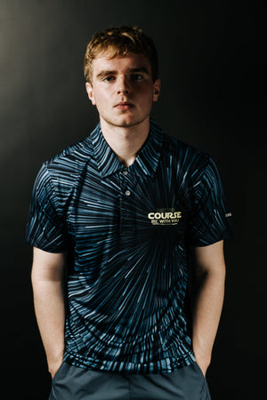 Shank It Golf Light speed May The Course Be With You Polo