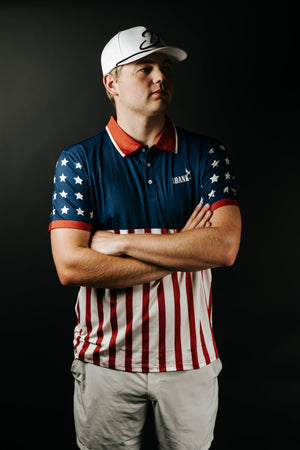 Shank It Golf Merica Polo