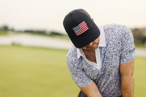 Shank It Golf USA Flag Golf Hat