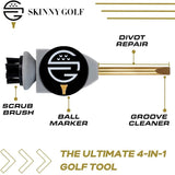 Skinny Golf Pocket Caddie - 4 in 1 Divot Tool