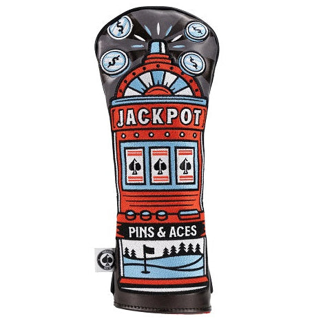 Pins & Aces Slots Jackpot Fairway Head Cover