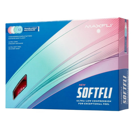 Maxfli Softfli Multicolor Golf Balls