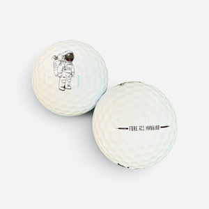 Logie Joes Golf Space Balls Pro Series Golf Balls