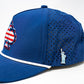 Pins & Aces Perforated Rope Spade USA Hat