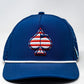 Pins & Aces Perforated Rope Spade USA Hat