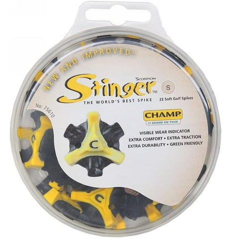 Champ Stinger Golf Cleats - Small Metal Thread