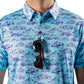 Pins & Aces Men's PURPLE MAJESTY Performance Polo