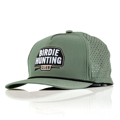 Pins And Aces Perforated Rope Hat With Ball Marker - Birdie Hunting Club