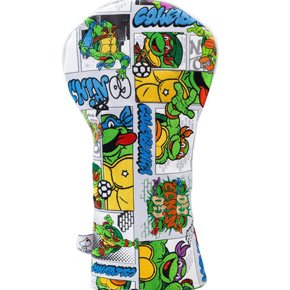 Pins And Aces Golf TMNT - Comics Driver Cover