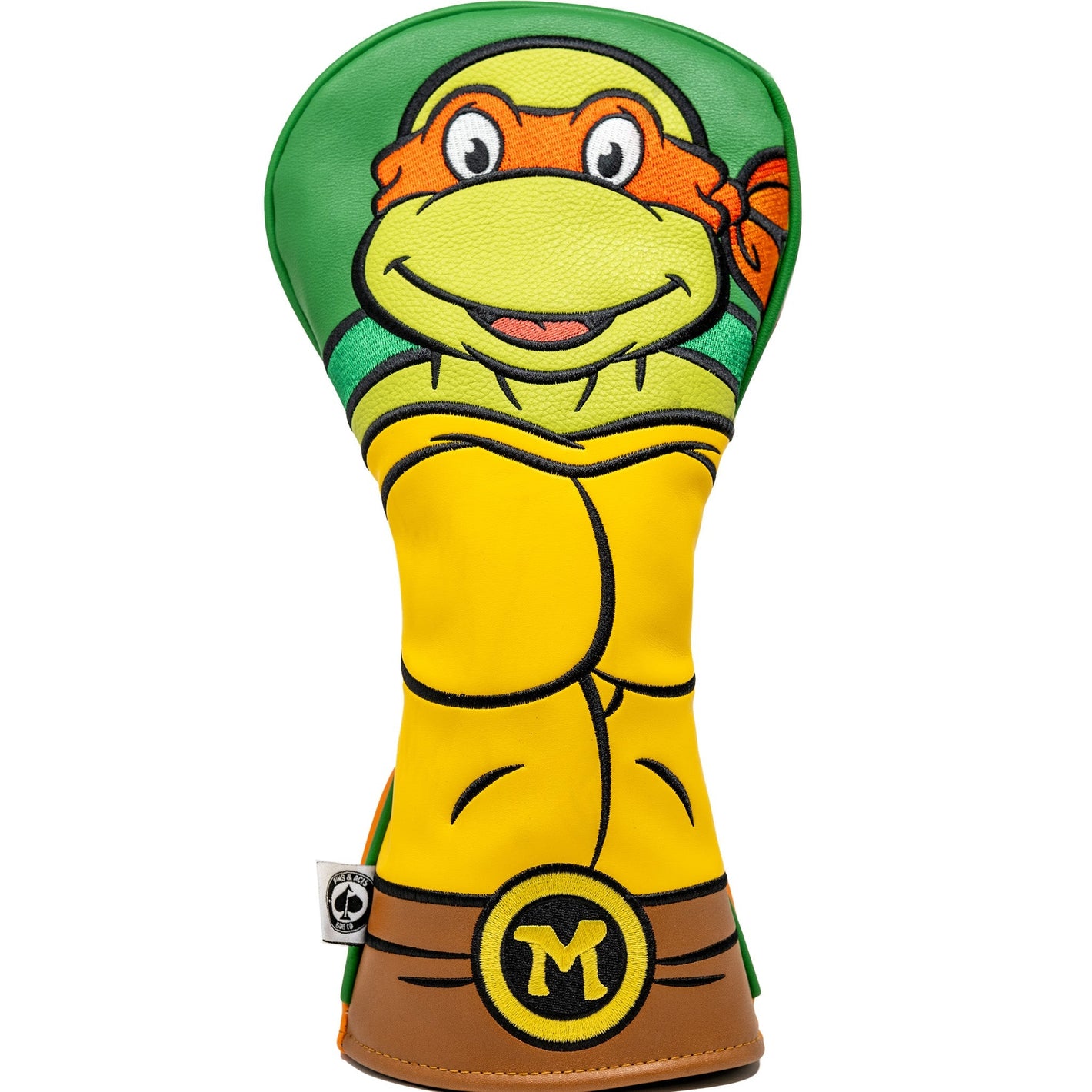 Pins And Aces Golf TMNT - Michelangelo Driver Cover