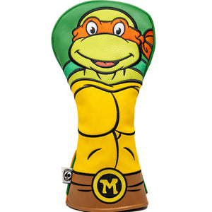 Pins And Aces Golf TMNT - Michelangelo Driver Cover