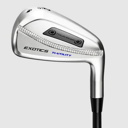 Tour Edge Exotics Silver Chrome Ti-Utility Irons