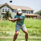 Pins & Aces Men's TROUT SPLATTER Performance Polo
