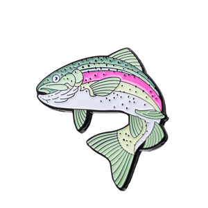 Pins And Aces Golf Trout Ball Marker