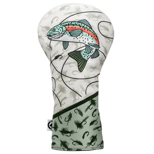 Pins And Aces Golf Trout Driver Cover