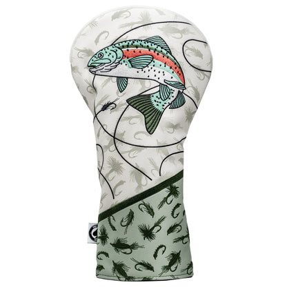 Pins And Aces Golf Trout Driver Cover