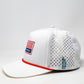 Pins & Aces Perforated Rope USA Hat
