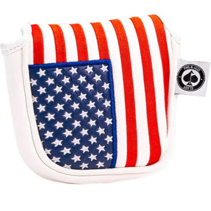 Pins & Aces USA Tribute Mallet Putter Head Cover