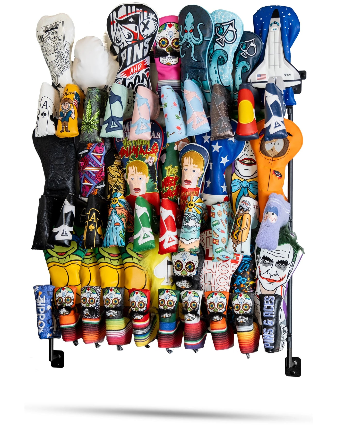 Pins & Aces Novelty Golf Hybrid Head Covers