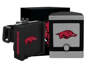 Desert Fox NCAA Phone Caddy and Wireless Speaker - Arkansas